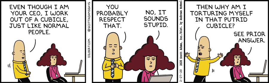 Dilbert Cartoon